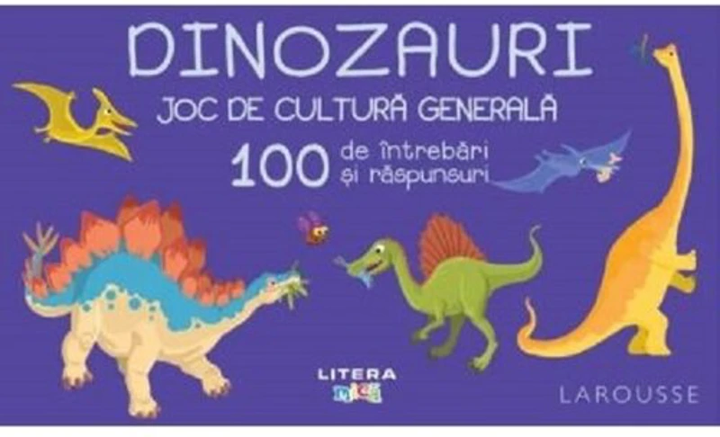 Dinozauri. Joc de cultura generala. 100 de intrebari si raspunsuri