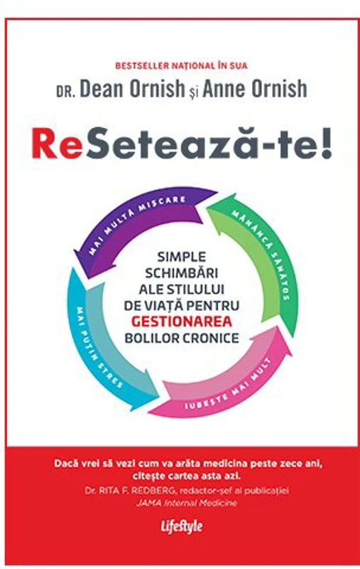 Reseteaza-te! Simple schimbari ale stilului de viata pentru gestionarea bolilor cronice - Dean Ornish, Anne Ornish
