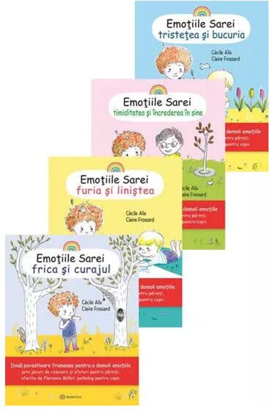 Pachet Emotiile Sarei. Set 4 carti