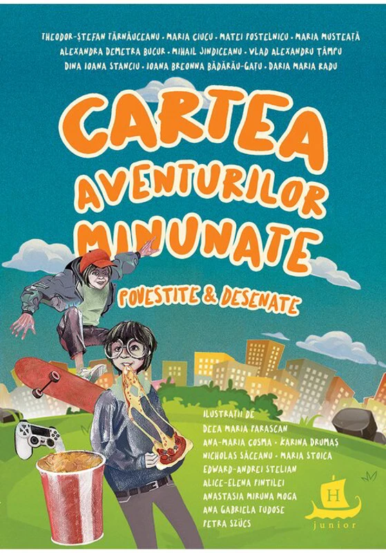 Cartea aventurilor minunate povestite &amp; desenate