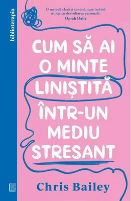 Cum sa ai o minte linistita intr-un mediu stresant - Chris Bailey