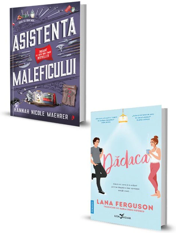 Pachet Asistenta Maleficului + Dadaca. Set 2 carti
