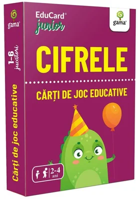 Cifrele. EduCard Junior. Carti de joc educative
