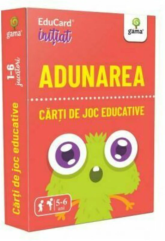 Carti de joc educative. Adunarea