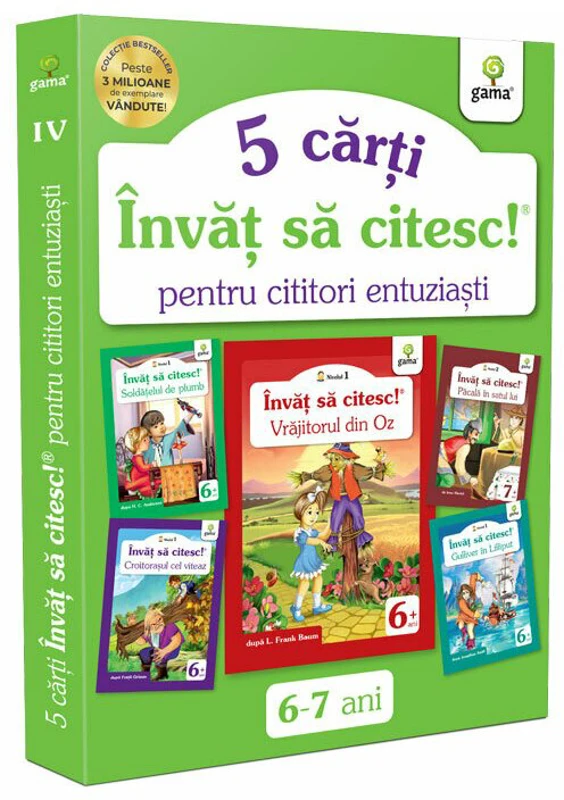 Invat sa citesc! Pachet pentru cititori entuziasti 4