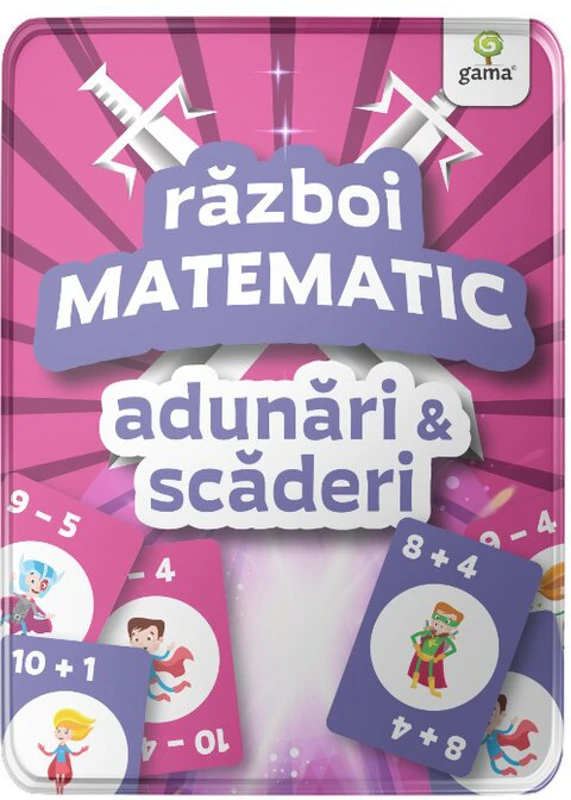 Adunari si scaderi. Colectia Razboi matematic