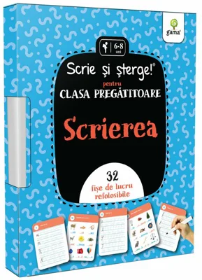 Scrierea. Prescolari si clasa pregatitoare. Scrie si sterge!