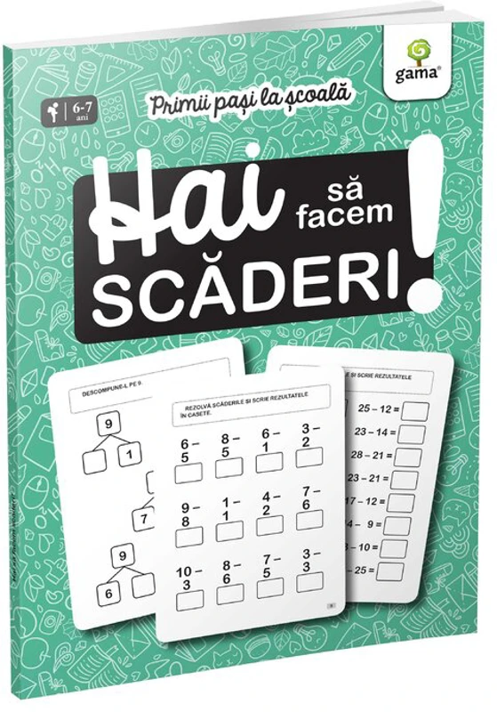 Primii pasi la scoala. Hai sa facem scaderi!