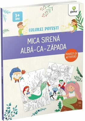 Colorez povesti. Mica Sirena. Alba-ca-Zapada