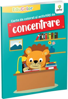 Carte de colorat si activitati de concentrare