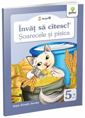 Invat sa citesc! Nivelul 0. Soarecele si pisica - dupa Joseph Jacobs