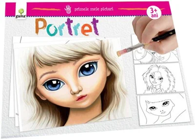Primele mele picturi. Portret