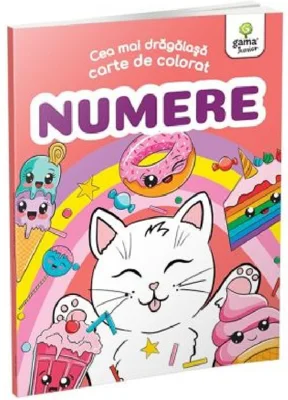 Numere. Cea mai dragalasa carte de colorat