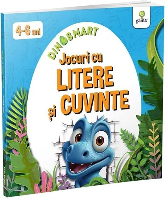 Jocuri cu litere si cuvinte. DinoSMART