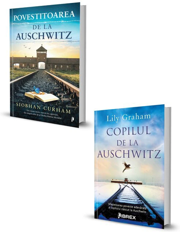 Pachet Copilul de la Auschwitz + Povestitoarea de la Auschwitz. Set 2 carti
