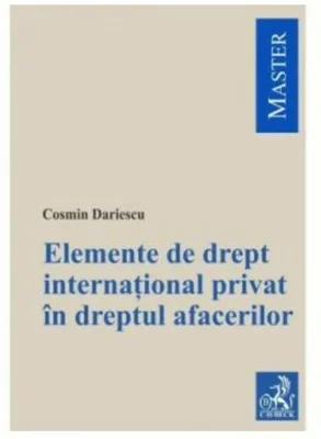 Elemente de drept internațional privat in dreptul afacerilor