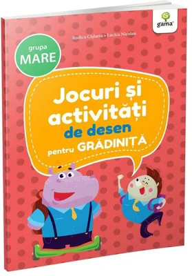 Jocuri si activitati pentru gradinita. Jocuri si activitati de desen pentru grupa mare