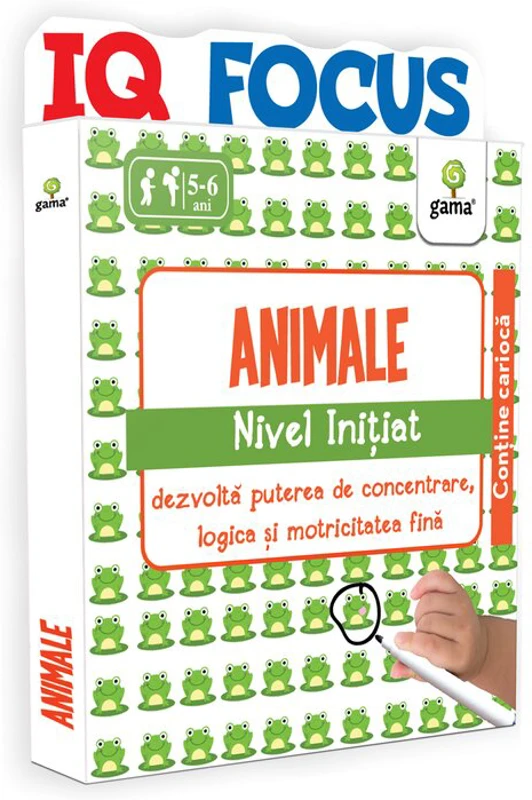 Animale. Nivel Initiat. Colectia IQ focus