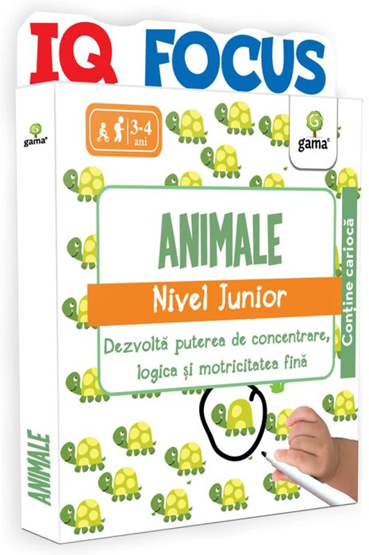 Animale. Nivel Junior. Colectia IQ focus