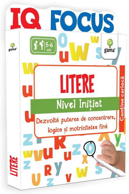 Litere. Nivel initiat. Colectia IQ focus