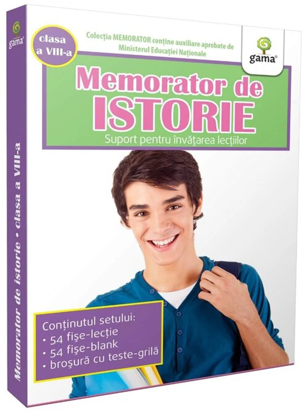 Memorator de istorie. Clasa a 8-a. Suport pentru invatarea lectiilor