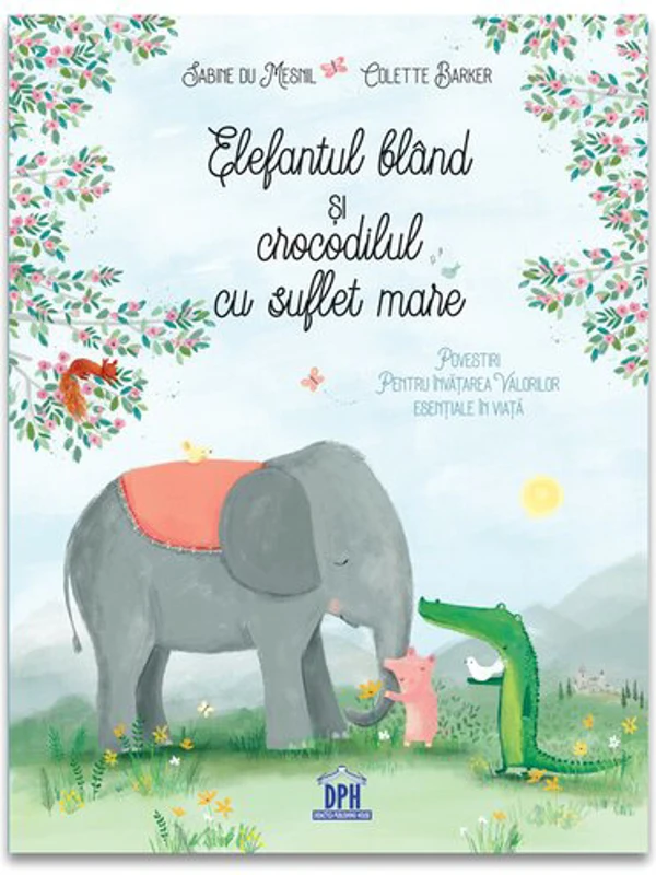Elefantul bland si crocodilul cu suflet mare