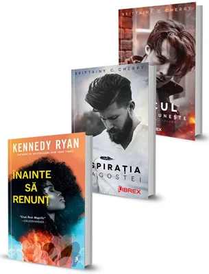 Pachet Respiratia dragostei + Focul care ne uneste + Inainte sa renunt. Set 3 carti