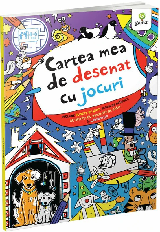 Cartea mea de desenat cu jocuri
