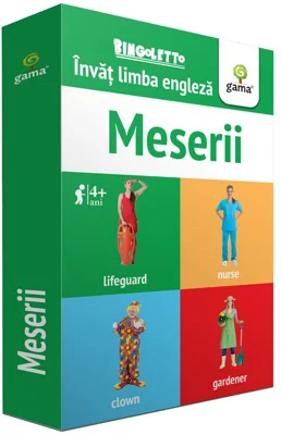 Meserii. Invat limba engleza. Colectia Bingoletto