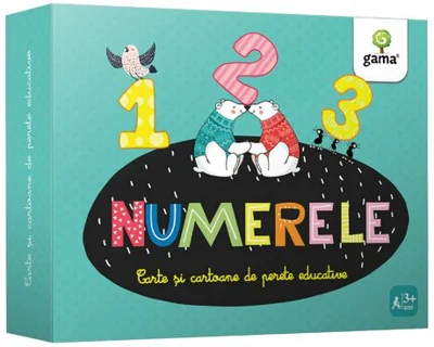 Numerele. Cartoane de perete educative si decorative