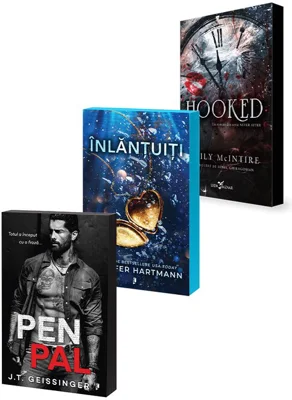Pachet Pen Pal + Inlantuiti + Hooked. Set 3 carti