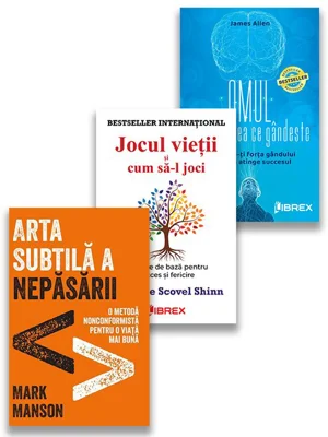 Pachet Arta Subtila a vietii perfecte. Set 3 carti
