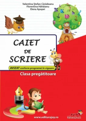 Caiet de scriere - clasa pregatitoare