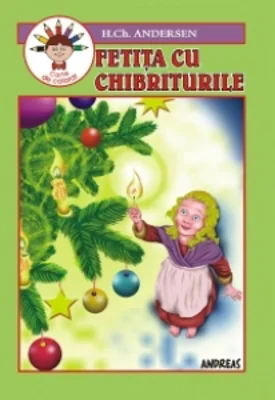 Fetita cu chibriturile - carte de colorat si poveste
