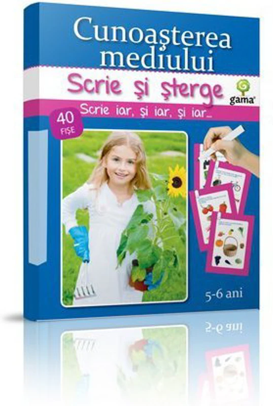 Scrie si sterge - Cunoasterea mediului 5-6 ani