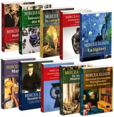 Pachet serie autor Mircea Eliade (10 carti)
