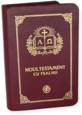 Noul Testament cu Psalmii, 74&amp;times;114 mm