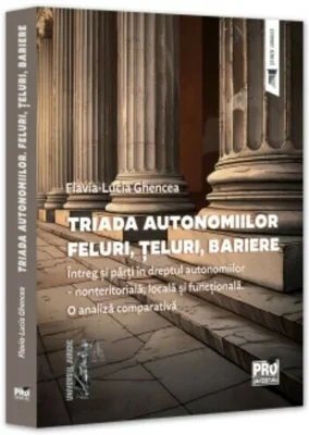 Triada autonomiilor. Feluri, teluri, bariere.Intreg si parti in dreptul autonomiilor: nonteritoriala, locala si functionala. O analiza comparativa