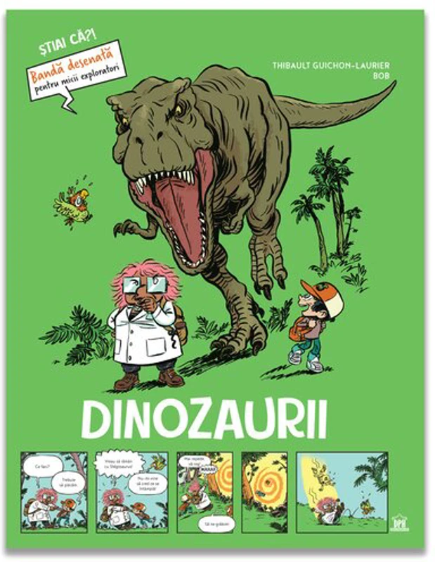 Dinozaurii - Stiai ca? - Banda desenata