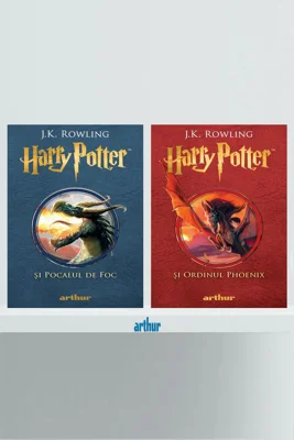 Pachet Harry Potter  volumele 4-5 ( Harry Potter și Pocalul de Foc, Harry Potter și Ordinul Phoenix)