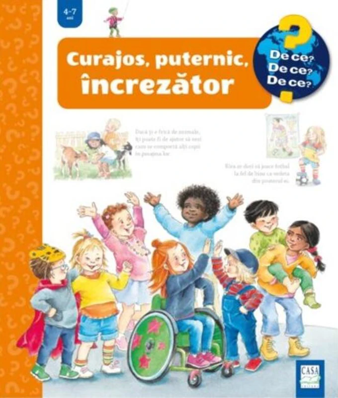Curajos, puternic, încrezător