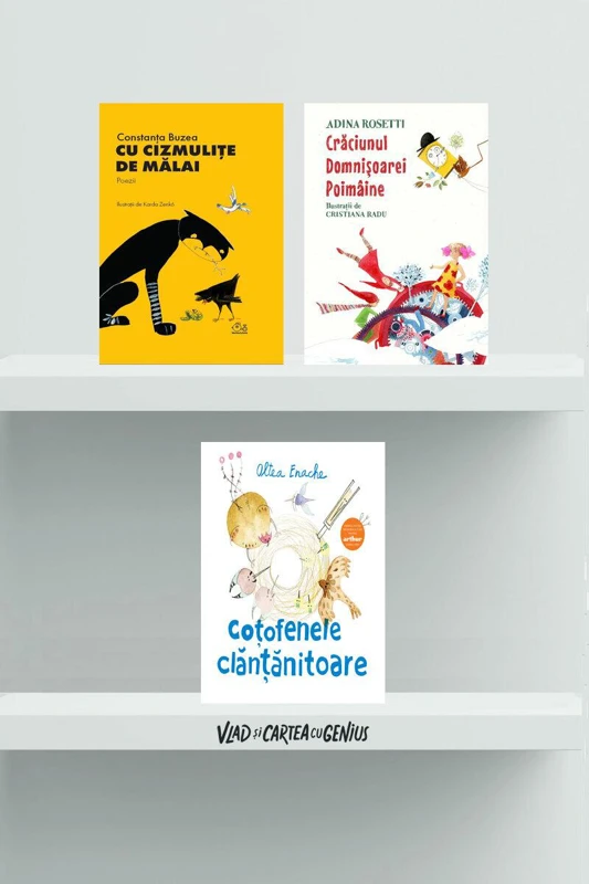 Pachet cărți pentru copii autori români (3 titluri)