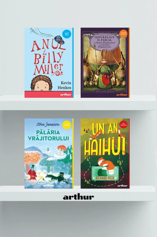 Pachet 4 cărți pentru copii aventuroși - Richard Peck, Joyce William...