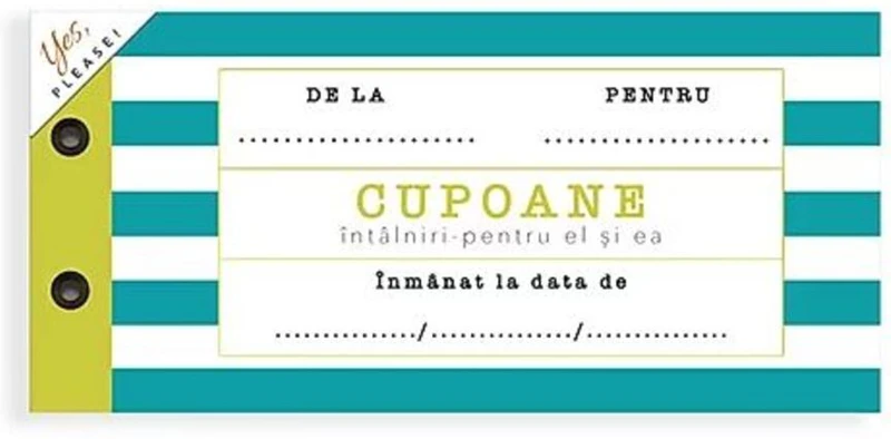 Cupoane - întâlniri pentru el și ea