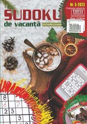 Sudoku de vacanță nr. 5/ 2023
