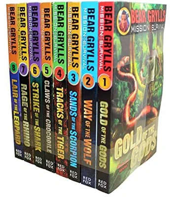 Bear Grylls Mission Survival Collection 8 Books Set