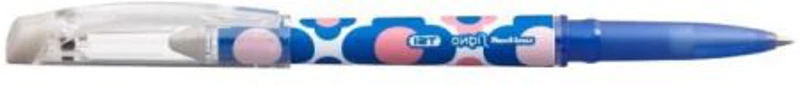 Flower Body Uni-ball Roller Dark Blue Gel Pen 0.7