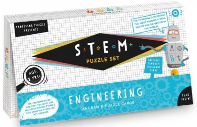 Tangram & Puzzle Cards Engineering. STEM