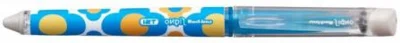 Flower Body Uni-ball Roller Light Blue Gel Pen 0.7