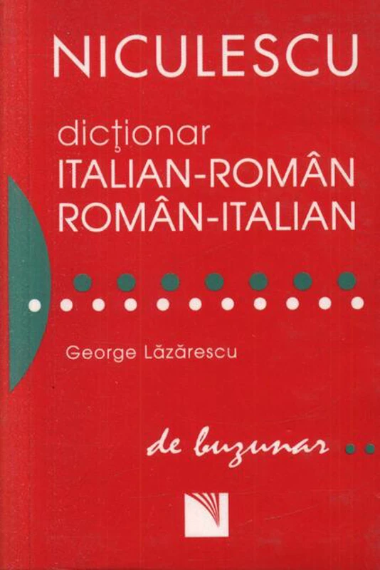 Dicţionar de buzunar italian-român/român-italian